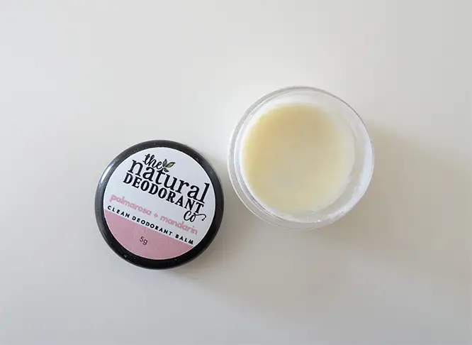 The Natural Deodorant Co. - Clean Deodorant Balm Palmarosa & Mandarin