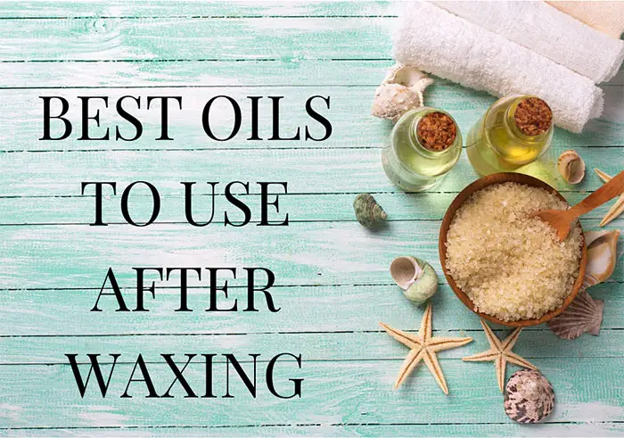 best oils to use after waxing