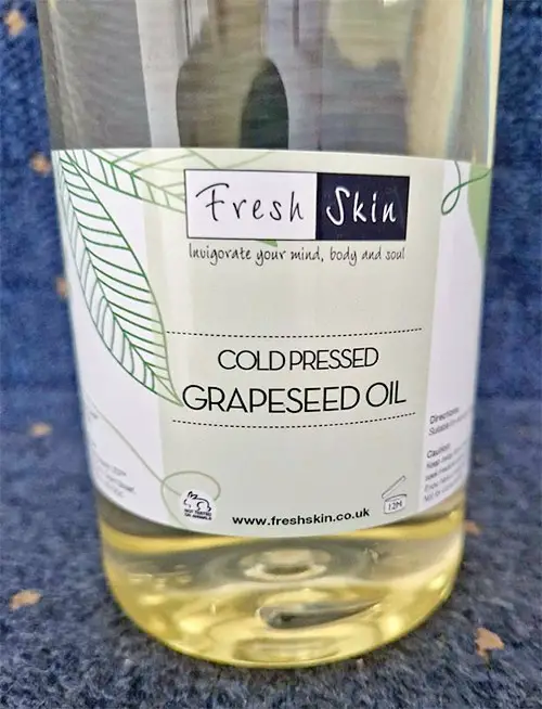 cold pressed grapeseed oil