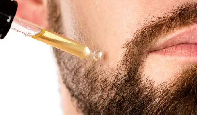 using argan oil on beard